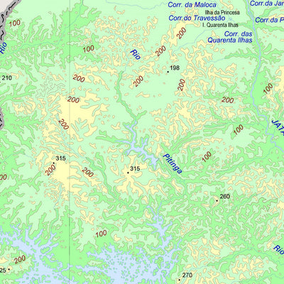 Avenza Systems Inc. Amazonas, Brazil digital map