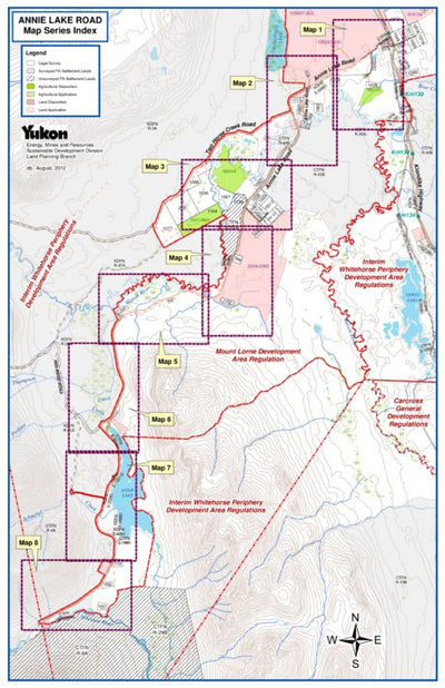 Avenza Systems Inc. Annie Lake Road - Yukon digital map