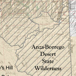 Avenza Systems Inc. Anza-Borrego Desert State Park - Southern Overland Trail digital map