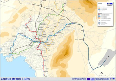 Avenza Systems Inc. Athens, Greece Metro Lines digital map