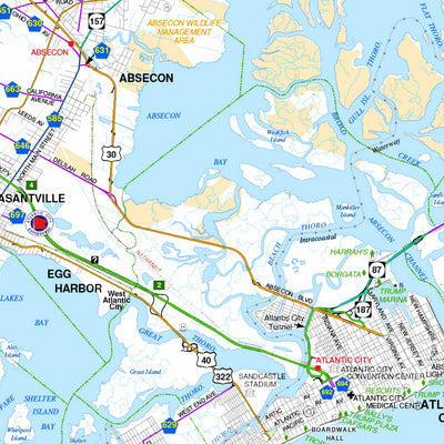 Avenza Systems Inc. Atlantic County - New Jersey digital map