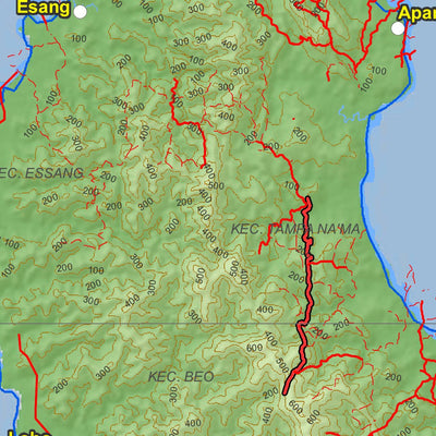 Avenza Systems Inc. B18: Kepulauan Talaud District digital map