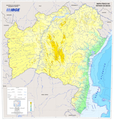 Avenza Systems Inc. Bahia, Brazil digital map