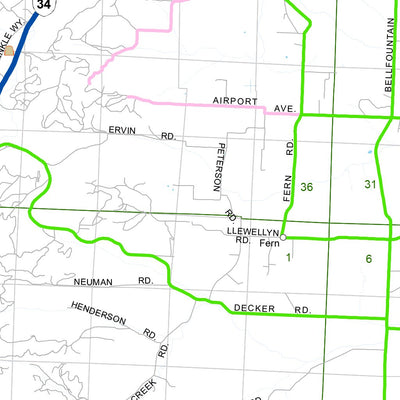 Avenza Systems Inc. Benton County Sheet 1 digital map