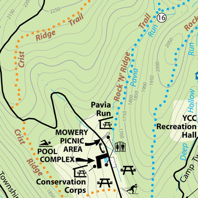 Avenza Systems Inc. Blue Knob State Park Map digital map