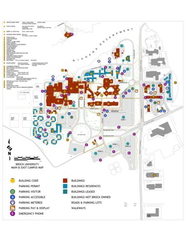 Brock University Campus Map by Avenza Systems Inc. | Avenza Maps