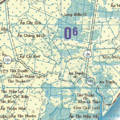 Avenza Systems Inc. Cà Mau, Vietnam digital map