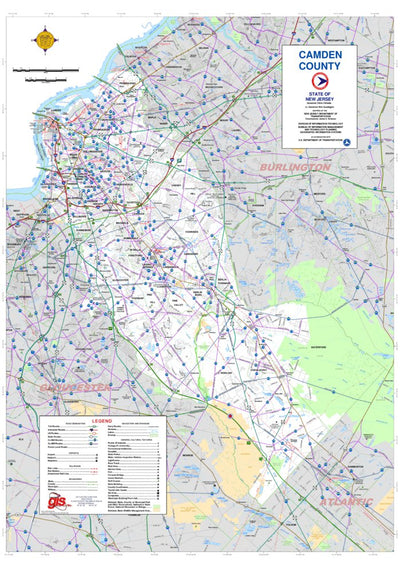 Avenza Systems Inc. Camden County - New Jersey digital map