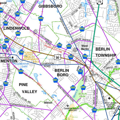 Avenza Systems Inc. Camden County - New Jersey digital map