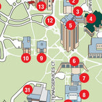 Avenza Systems Inc. Campus Map - University of Wisconsin-Green Bay digital map