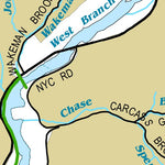 Avenza Systems Inc. Cannonsville Angler Reservoir Map digital map