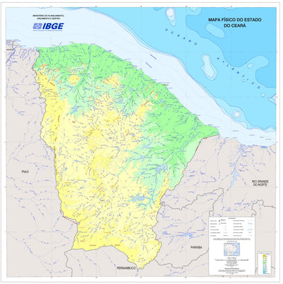 Avenza Systems Inc. Ceará, Brazil digital map