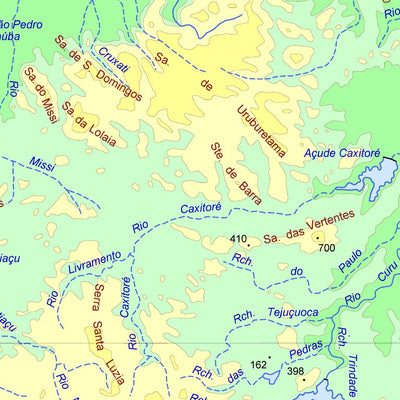 Avenza Systems Inc. Ceará, Brazil digital map