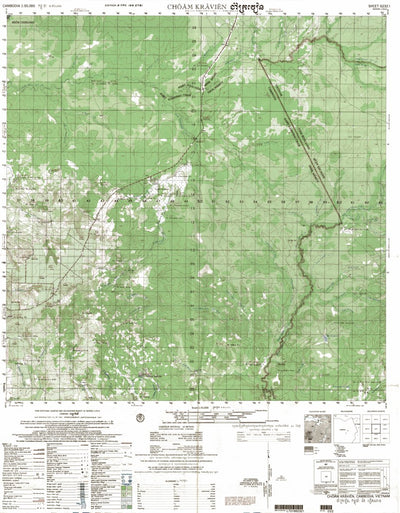 Avenza Systems Inc. Chôam Krâviĕn-Cambodia-6232i digital map