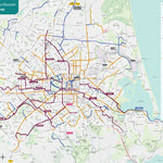 Christchurch Cycle Map Preview 1