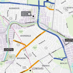 Christchurch Cycle Map Preview 3