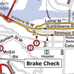Avenza Systems Inc. City of Kamloops Truck Routes digital map