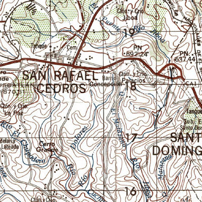 Avenza Systems Inc. Cojutepeque digital map