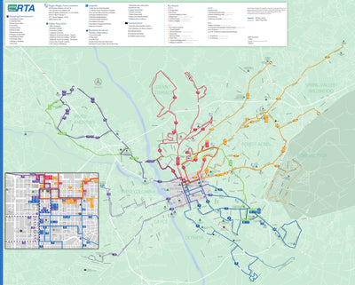 Avenza Systems Inc. Columbia SC Transit digital map