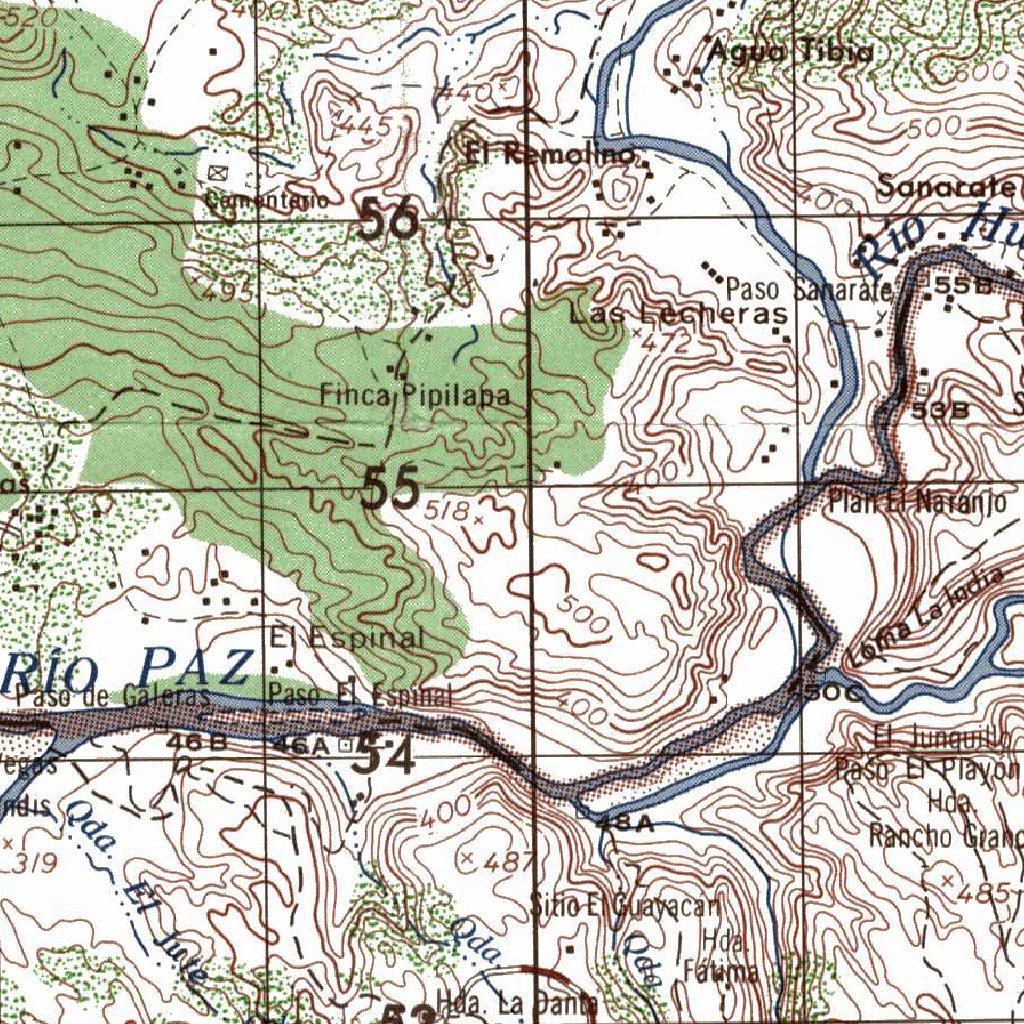 Comapa Guatemala Map by Avenza Systems Inc. | Avenza Maps
