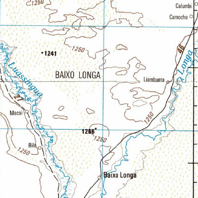Avenza Systems Inc. Cuíto - Cuanavale, Angola - sd-34-13 digital map