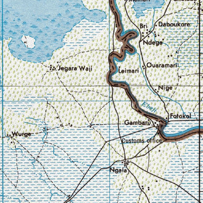 Avenza Systems Inc. Dikwa, Nigeria digital map