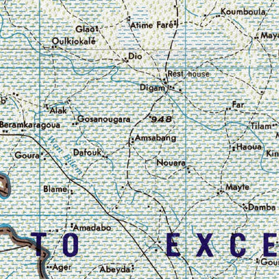 Avenza Systems Inc. Dikwa, Nigeria digital map