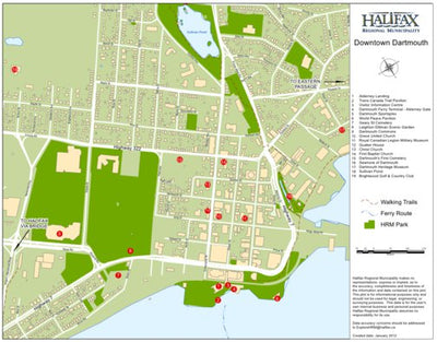 Avenza Systems Inc. Downtown Dartmouth, NS digital map