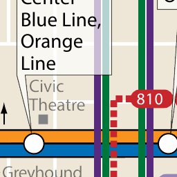 Avenza Systems Inc. Downtown San Diego Transit digital map