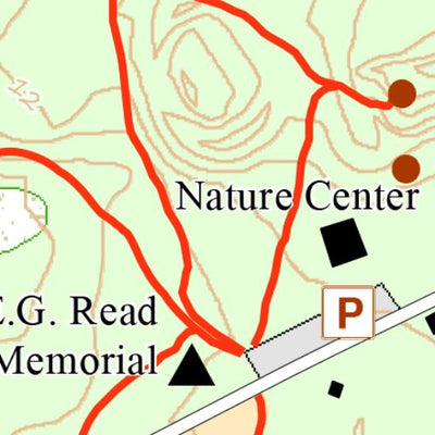 Avenza Systems Inc. Edith G. Read Wildlife Sanctuary Trail Map digital map