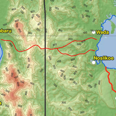 Avenza Systems Inc. F19: Halmahera Timur District digital map