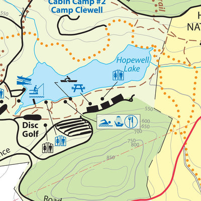 Avenza Systems Inc. French Creek State Park Map digital map