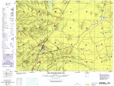 Avenza Systems Inc. Gaborone, Botswana; South Africa - sg-35-2 digital map