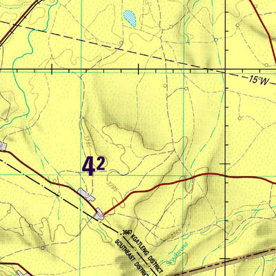 Avenza Systems Inc. Gaborone, Botswana; South Africa - sg-35-2 digital map