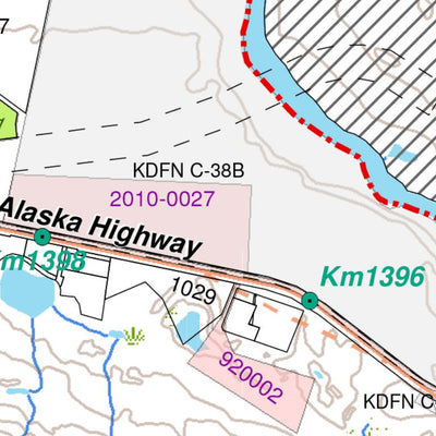 Avenza Systems Inc. Golden Horn to Lewes River Road - Yukon digital map