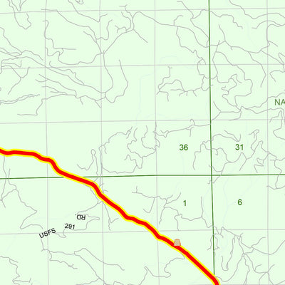 Avenza Systems Inc. Grant County Sheet 1 digital map