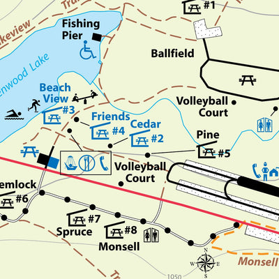 Avenza Systems Inc. Greenwood Furnace State Park Map digital map