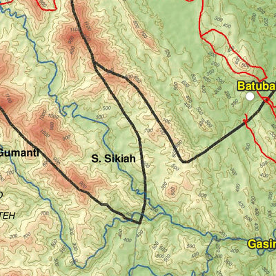 Avenza Systems Inc. H04: Dharmasraya District digital map