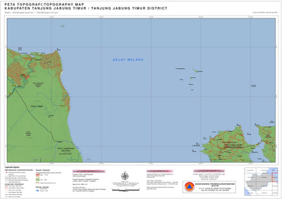 Avenza Systems Inc. H06: Tanjung Jabung Timur District digital map
