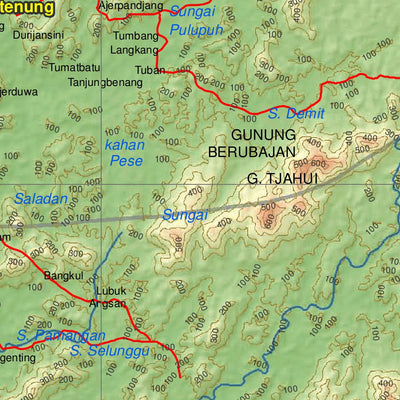 Avenza Systems Inc. H09: Ketapang District digital map