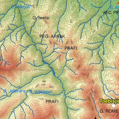 Avenza Systems Inc. H22: Manokwari District digital map