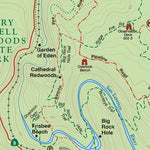 Avenza Systems Inc. Henry Cowell Redwoods digital map