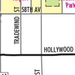 Avenza Systems Inc. Highway Map of Amarillo - Texas digital map