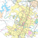 Avenza Systems Inc. Highway Map of Austin - Texas digital map