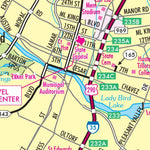 Avenza Systems Inc. Highway Map of Austin - Texas digital map