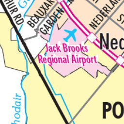 Avenza Systems Inc. Highway Map of Beaumont - Texas digital map