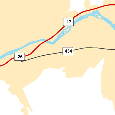 Avenza Systems Inc. Highway Map of Binghamton - New York digital map