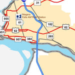 Avenza Systems Inc. Highway Map of Buffalo - New York digital map