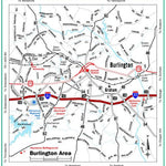 Avenza Systems Inc. Highway Map of Burlington - North Carolina digital map
