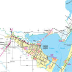 Avenza Systems Inc. Highway Map of Corpus Christi - Texas digital map